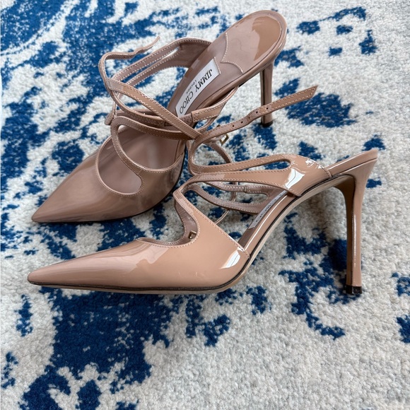 Jimmy Choo Azia Pump 95 in Ballet Pink size 39 - Picture 2 of 7